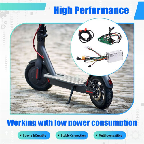 S1-E9T Motorcontroller  36V Controller Set with Controller Display  for V4EE 8.5 Inch 20/25 /H Scooter Parts 2