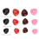 1200Pcs Doll Noses Flat Simulation Triangular DIY Toy Accessories Model A/B 10