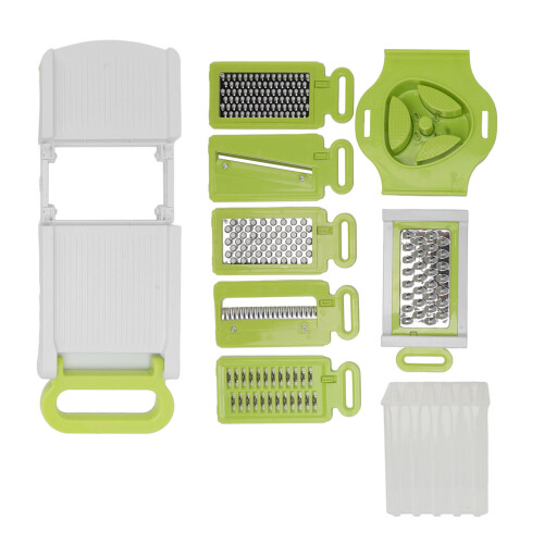 Vegetable Chopper – ABS & Stainless Steel, Foldable 1