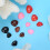 1200Pcs Doll Noses Flat Simulation Triangular DIY Toy Accessories Model A/B 8