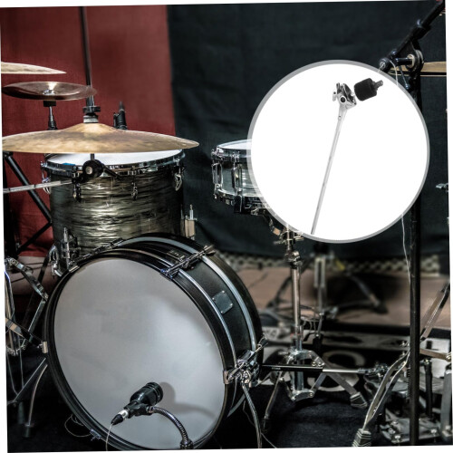 Drum Cymbal Arm Mount with Adjustable Boom Clamp for Rack Stand, Secure Locking and Versatile Use 1