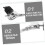 Drum Cymbal Arm Mount with Adjustable Boom Clamp for Rack Stand, Secure Locking and Versatile Use 3