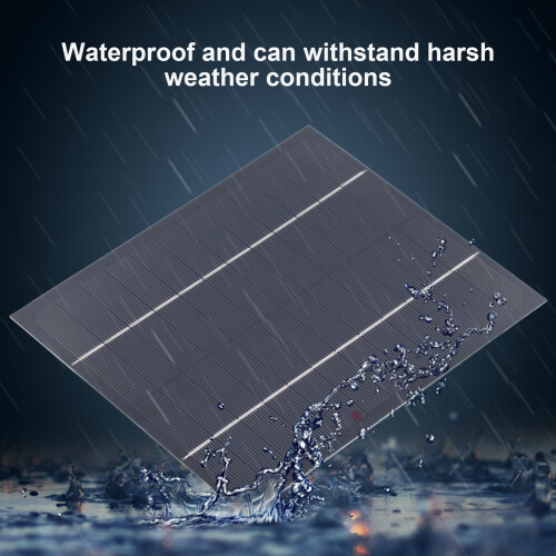 Compact 6W 12V Waterproof Solar Panel for DIY Toys Lights Scientific Projects 2