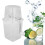Hand Cranked Ice Crusher, Rustproof, Transparent, 570g 13