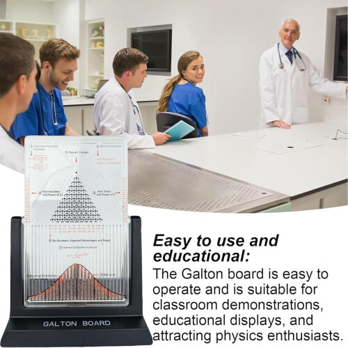 Large Galton Board Probability Demonstrator for Physics Experiments and Binomial Distribution Learning 1