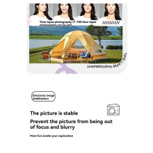 A56 Children'S Digital Camera 4K 30fps HD Video Recorder Fill Lights 2000mAh Long Recording Type-C OTG Fuction
