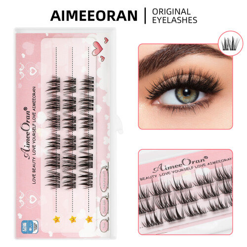 Self-Adhesive Eyelash Clusters 10-13MM, Cosplay 1