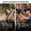 Camera Strap Pro Quick Release Heavy Duty Camera Shoulder Strap with Detachable Underarm Strap Black 3
