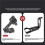 Folding Camera L Holder Quick Release Plate with 1/4 Screws for SLR DSLR Camera Bracket 10