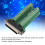 DB25-G2 Terminal Block Connector PCB Adapter, 80x53x18mm 9