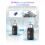 Rechargeable Midi Wireless Guitar System Audio Receiver Transmitter Wireless Midi Adapter for Digital Piano Keyboard 8