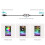 4X Wireless  LED Dimmer Remote Controller DC5-24V Phone APP Connection Control for RGB Light Strip Timer 5