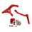 Motorcycle Adjustable Steering Stabilize Damper Bracket Kit for  Multistrada V4 S  V4 PIKES  Black 6