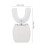 Electric Silicone Toothbrush - White, 11x6.5cm, 4 Modes 1