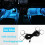 Universal Car Light Atmosphere Lights USB Refit Light 4pcs Led Decorative Light Foot Lights Interior Ambient Lamp A 7