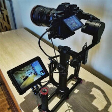 Suporte de Montagem Tipo L para Suporte de Monitor e Microfone para Ronin S 2 3 4 SC ZHIYUN Gimbal Camera