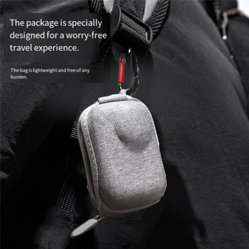 For InstaGO Ultra  Camera EVA Case Bag Multi-Functional Shockproof Camera Waterproof Portable Bag Box Storage Grey