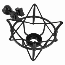 Mic Shock Mount Clip Replacement with 5/8 to 3/8 Conversion Nut for Neumann TLM 103 TLM193 TLM 127 TLM 170 B