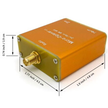 3X 10W V/U 2m 70cm Micro-Type Diplexer Duplex Filter,Used to Place Between the Transmitter and Antenna(with Shell)