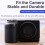 Aluminum Alloy Base Camera Handle for  GR3 GRX Camera Grip Quick Installation Board Accessories Silicone Handles 3