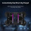 4 In1 Charging Dock with Colorful LED Charging Status Indicator for   Controller Prevent Overcharging 2