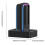 4 In1 Charging Dock with Colorful LED Charging Status Indicator for   Controller Prevent Overcharging 6