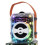 Wireless  Speaker with Shocking Sound Quality Multiple Playback Modes Dazzling Light Effect  TWS Soundbox 4