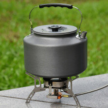 Camping Kettle 2.0L Open Campfire Coffee Tea Pot Fast Heating Outdoor Gear Great for Boiling Water Ultralight Portable
