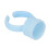 100pcs Disposable Eyelash Glue Ring Cups, 1.4cm, Blue 5
