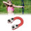 Red Aluminum Alloy D Loop for Compound Bow Archery Shooting Accessories 14