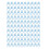 100pcs Disposable Eyelash Glue Ring Cups, 1.4cm, Blue 16