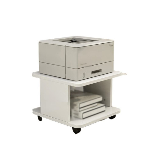 Printer Stand with Wheels and Storage, MultiTier Under Desk Office Printer Table Rack 2