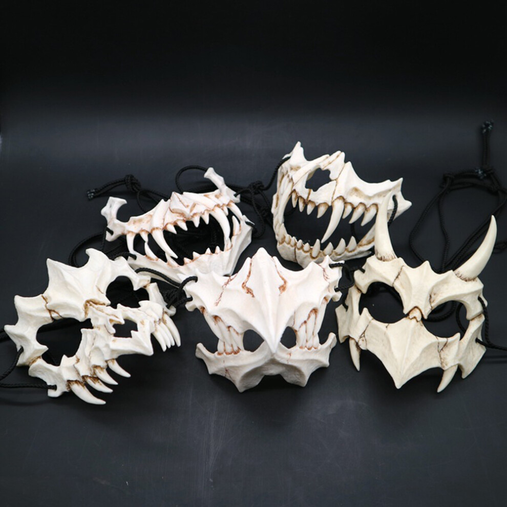 Eco-Friendly Skeleton Half Mask