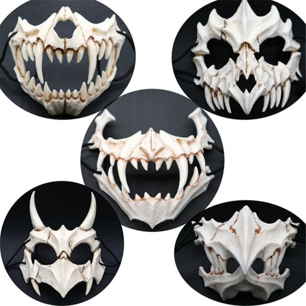 Eco-Friendly Skeleton Half Mask