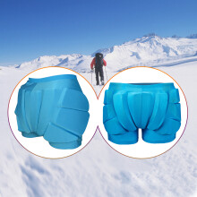 Gepolsterte Kindershorts mit dickem Hüfterschutz zum Rollschuhlaufen, Skifahren und Snowboarden