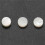 120 Mere Blanche de Perle Luthier Incrustation de Points Marqueur Lateral  6mm 4