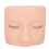 PVC Realistic Eyelash Mannequin Head 105x100mm 2