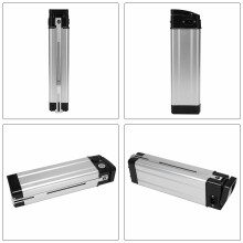 Electric Bike Plastic Lithium Battery Box 36V/48V/60V Large Capacity 18650 Holder Case Bicycle Accessories,