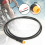 3 Core Bicycle Signal Cable Lithium Battery Accessory, Mixture Material 6