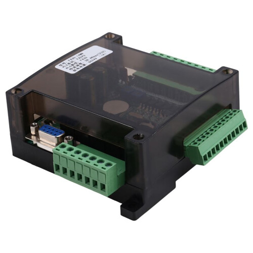 FX3U 14MR 6AD 2DA RS485 8 Input 6 Relay Output 6 Analog Input 2 Analog (0-10V) Output PLC Controller Board 1