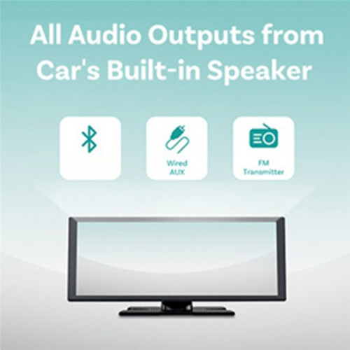 11.4 Inch TouchScreen Multimedia Video Player WIFI Split Screen Wireless Carplay for Android Auto Dashboard Stereo 2