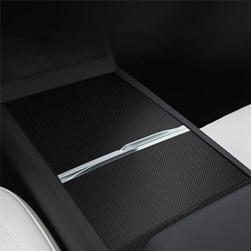 Car Center Console Panel Cover Kit Interior Protector Accessories for  Model Y Juniper 2025 2