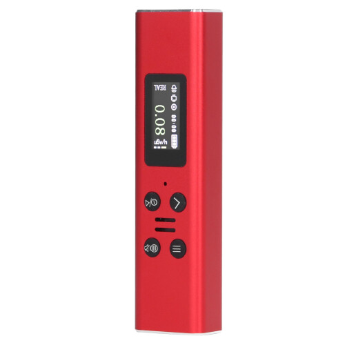 Μετρητής Geiger με φόρτιση USB με οθόνη TFT HD Ανιχνευτής πυρηνικής ακτινοβολίας 400mAh για 2