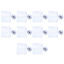 10X AirLock Window Seal for Portable Air Conditioner,400 cm Flexible Cloth Sealing Plate Window Seal with Zip Fastener