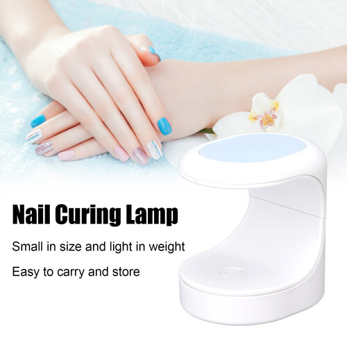 Mini-UV/LED-Nagellampe 16W, 60s Timer, 3 LEDs, mit USB-Kabel 2