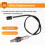 Motorcycle Oxygen Sensor 36531-MFG-D01 for  CB600F Hornet ABS 2007-2013 6