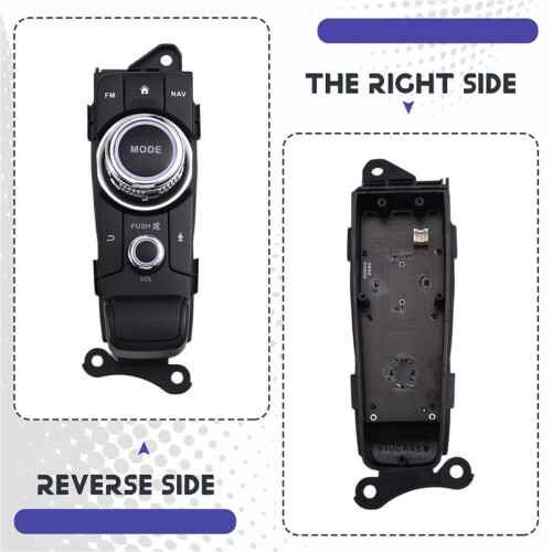 Car Central Controller Mode Knob Button Mouse NAV Controller  Button for  CX-3 2 Demio Low-End 2014-2021 2