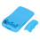 Mini 8-Digit Solar Handheld Calculator with LCD Display, Blue 5