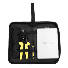 Wire Terminal Crimping Tool Kit 850pcs Insulated Connectors 0.5-6.0mm²