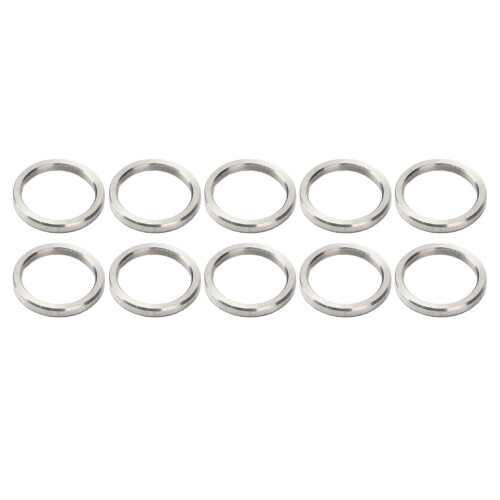 10 Pieces Steel Washer Spacers 15mm Outer 12mm Inner Diameter Hardware Part 1